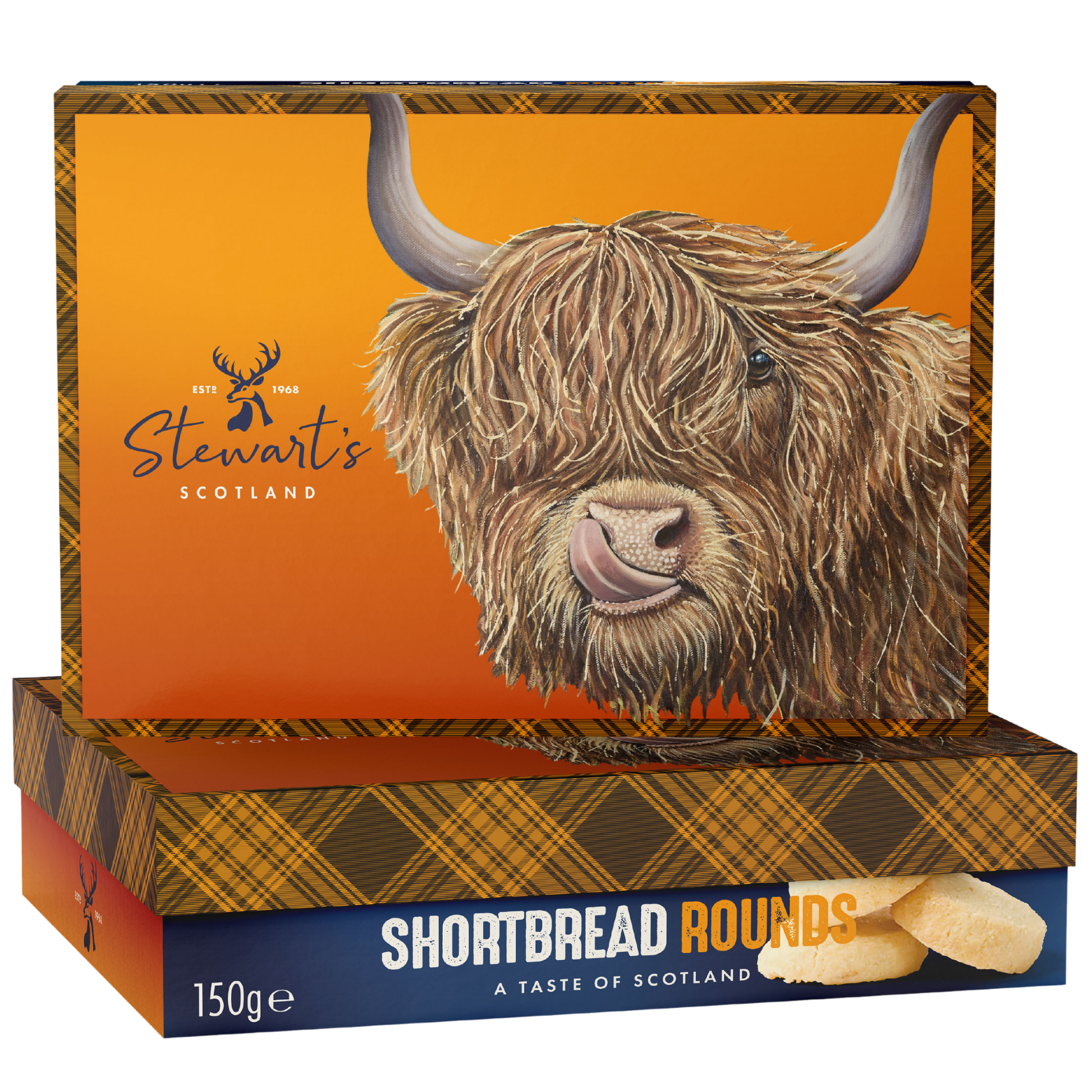 Stewart's Signature Caitlyn the Highland Cow Shortbread Gift Box-1