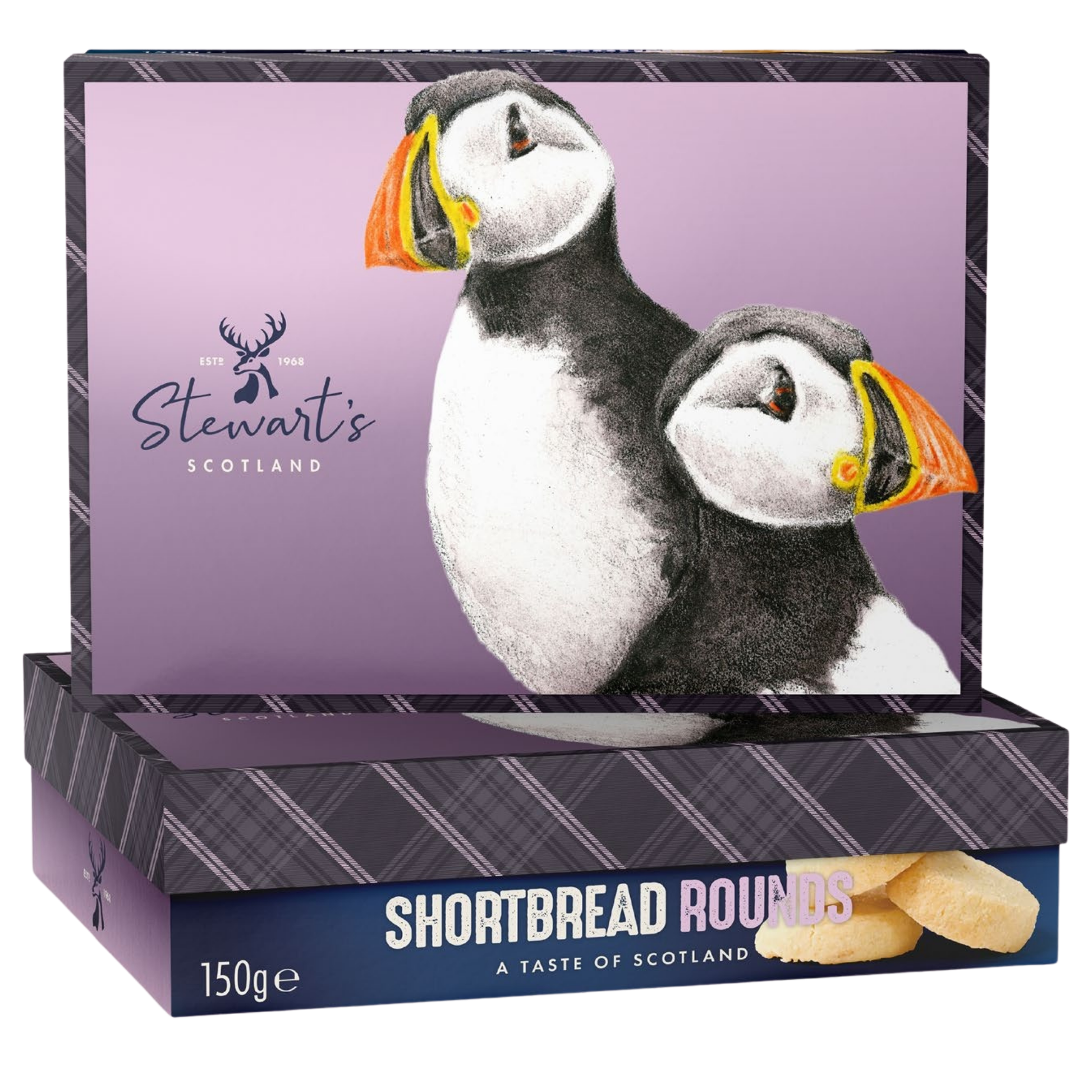 Stewart’s Signature Posy and Pippa Puffin Shortbread Gift Box-1